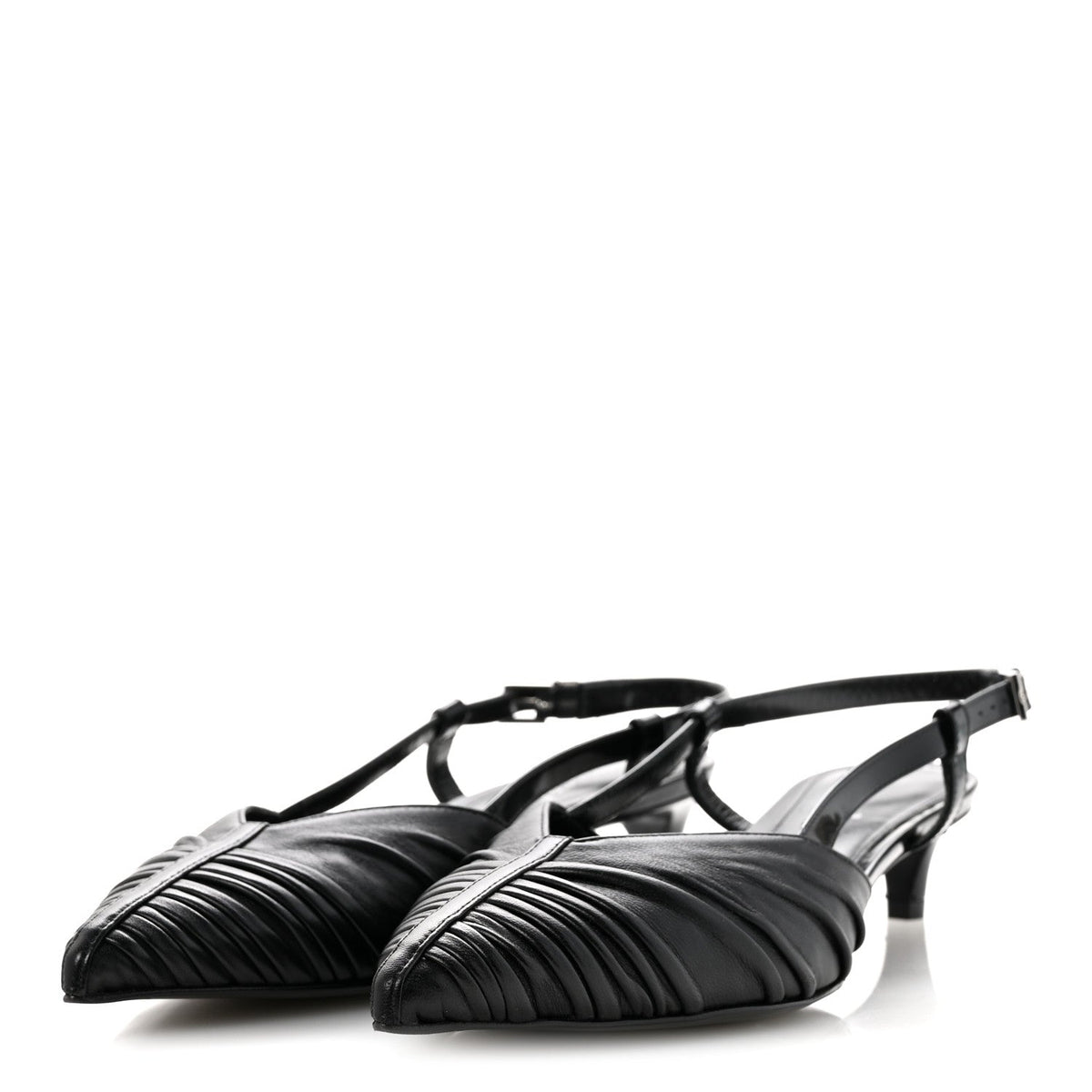 Calfskin Allure D'Orsay Slingback Pump 37.5 Black