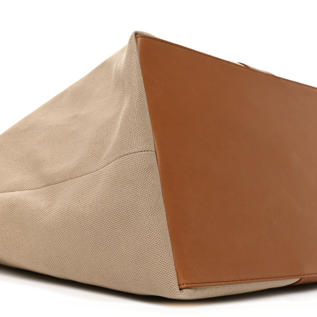 Canvas Calfskin Y Tote Desert Dust Brick