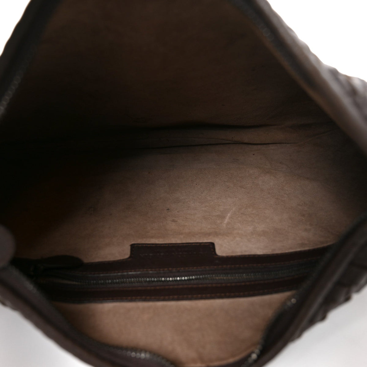 Nappa Intrecciato Medium Veneta Hobo Ebano