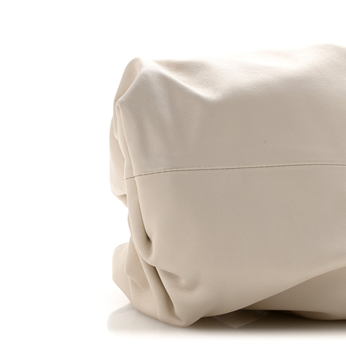 Smooth Butter Calf The Pouch Oversized Clutch Plaster