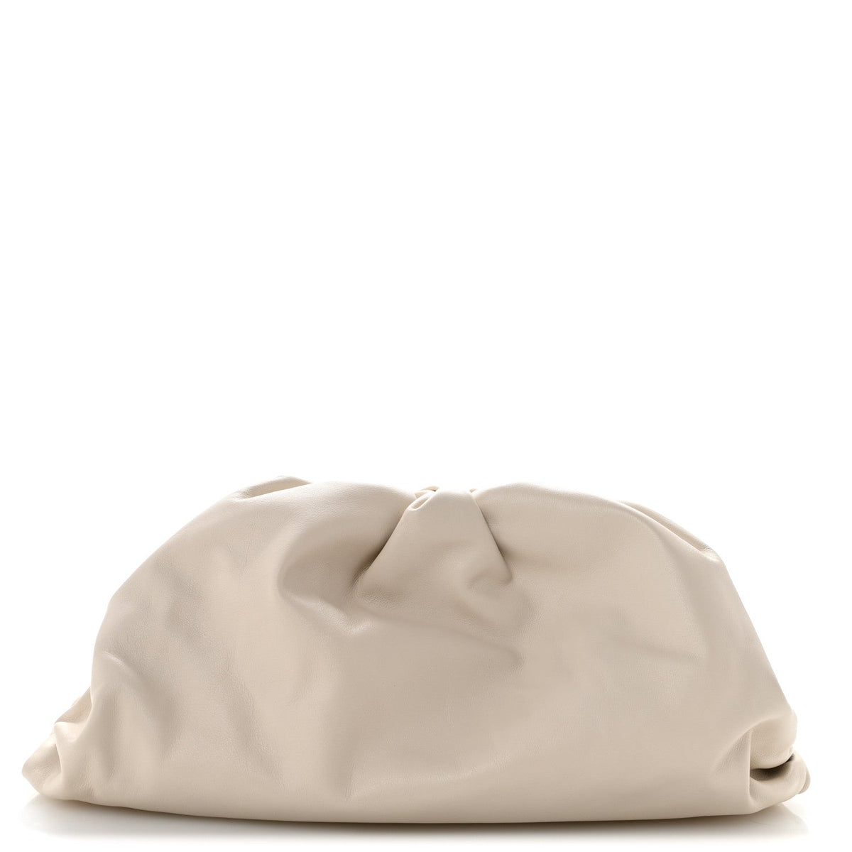 Smooth Butter Calf The Pouch Oversized Clutch Plaster