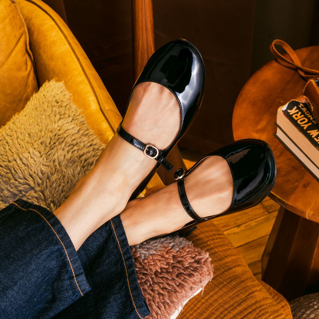 Mary Jane | Black Patent