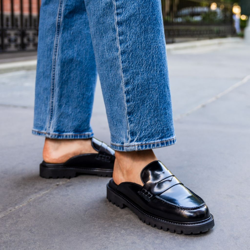 Penny Mule | Black