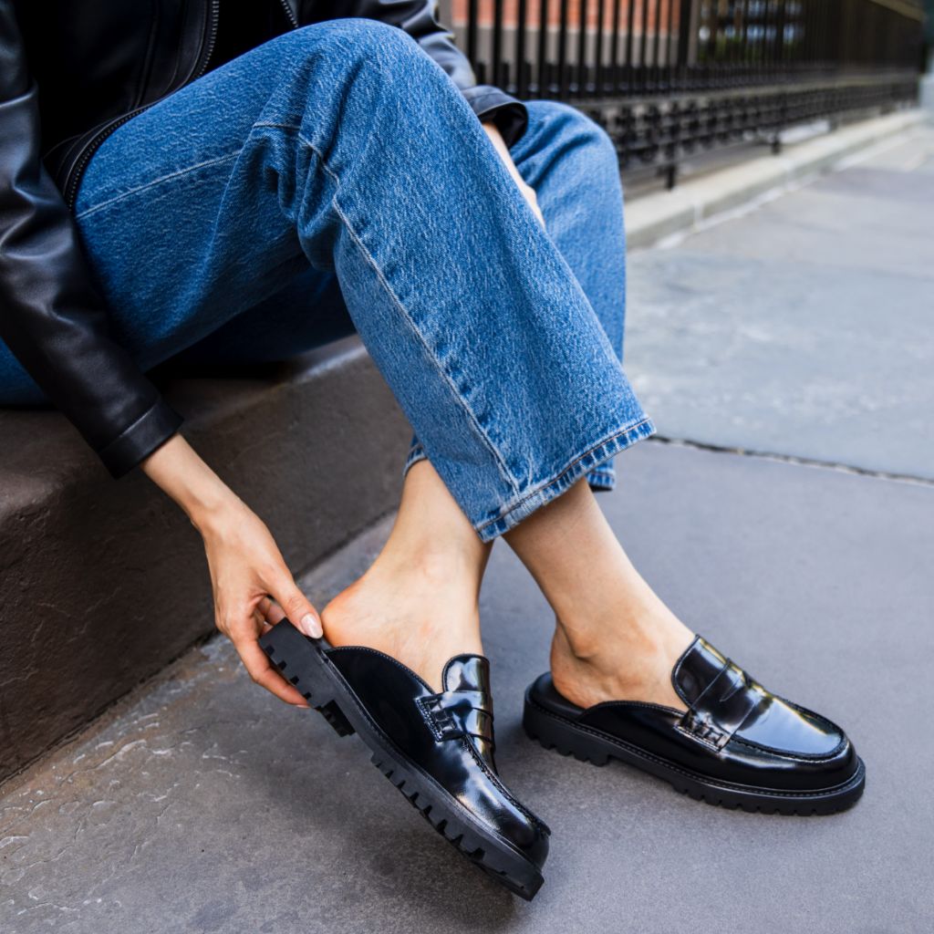 Penny Mule | Black