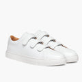 Women's Triple Strap Low Top | White