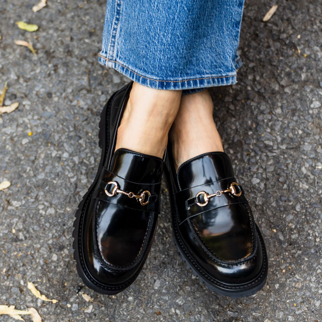 Penny | Black & Gold