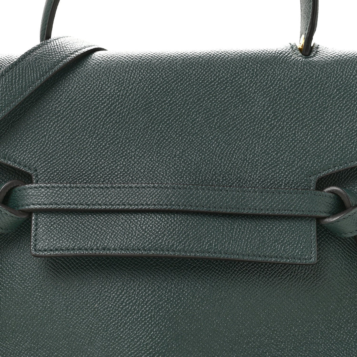 Grained Calfskin Micro Belt Bag Amazone
