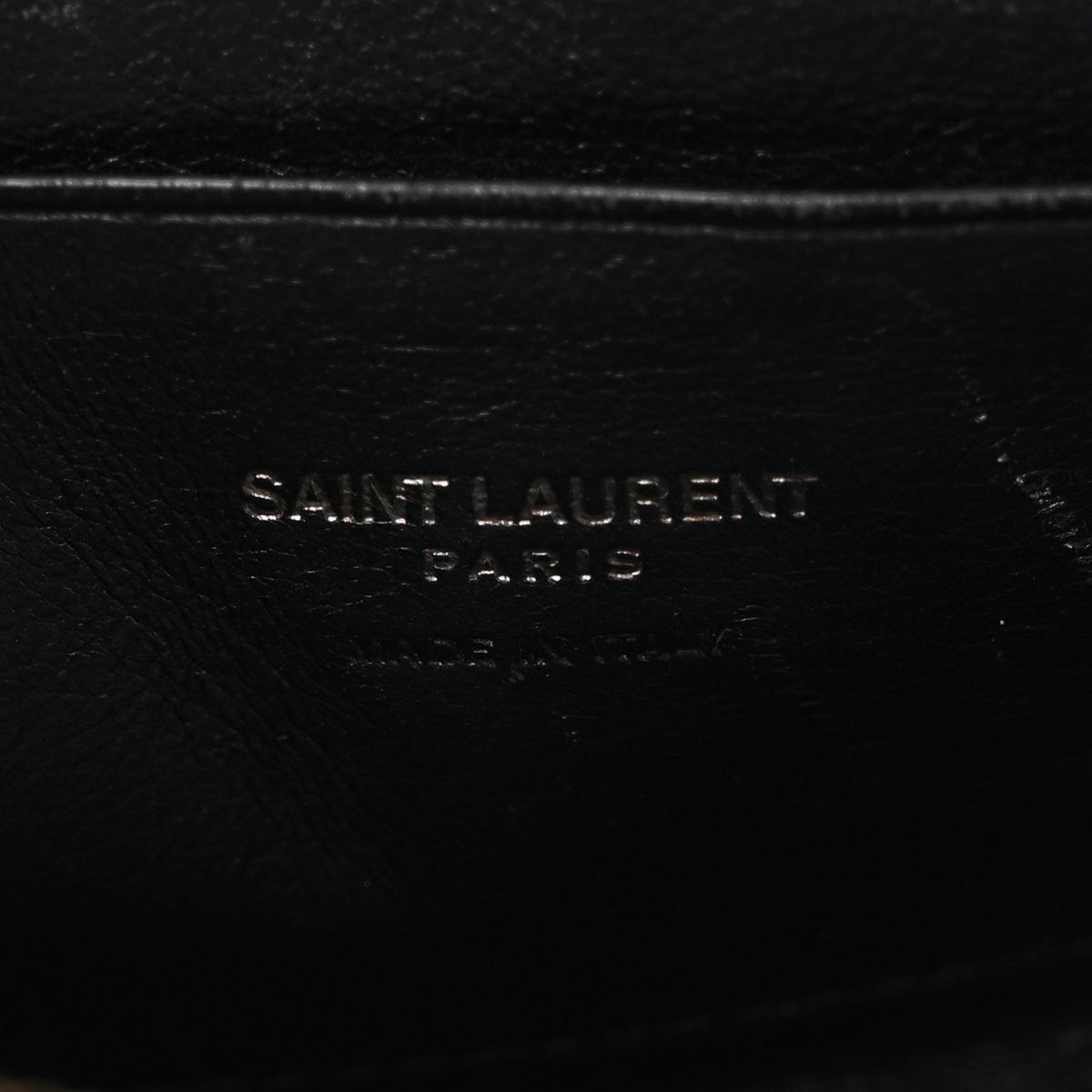 Grain De Poudre Matelasse Monochrome Monogram Mini Lou Camera Bag Black