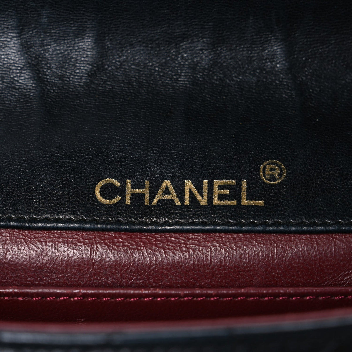 Lambskin Quilted Jumbo CC Small Single Flap Black