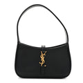 Smooth Calfskin Le 5 A 7 Mini Hobo Black