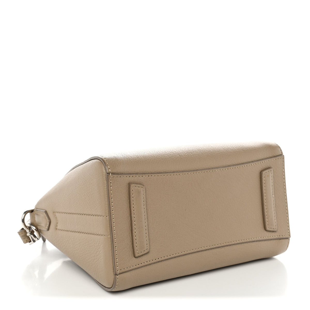 Sugar Goatskin Mini Antigona Beige Camel