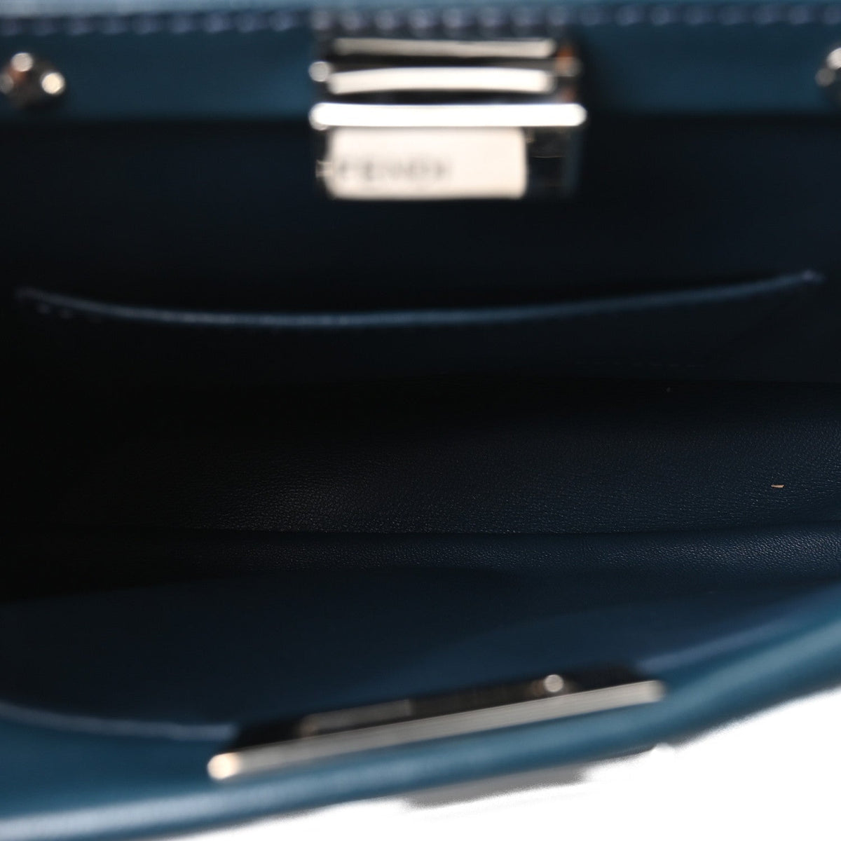Nappa Mini Peekaboo Iconic Satchel Pavone