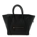 Smooth Calfskin Mini Luggage Black