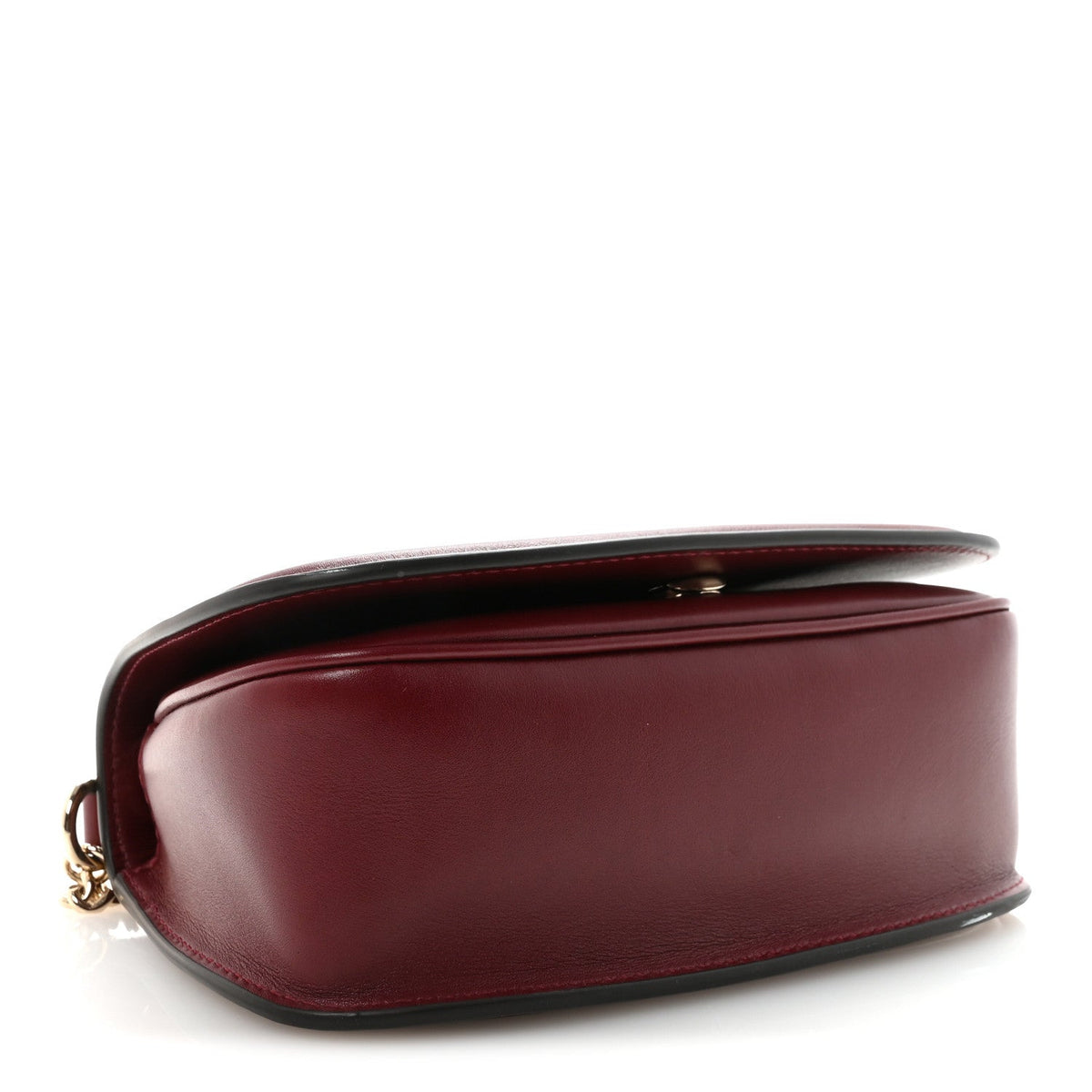 Calfskin Blondie Small Shoulder Bag Dark Red