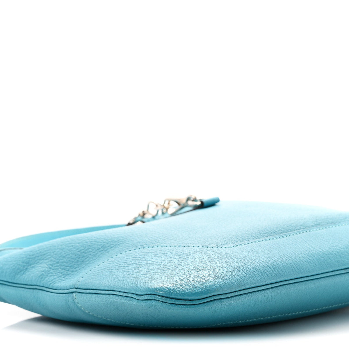 Chevre De Coromandel  Trim II 31 Shoulder Bag Turquoise
