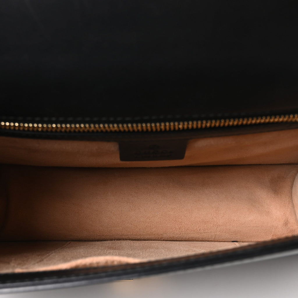 Calfskin Small Sylvie Shoulder Bag Black