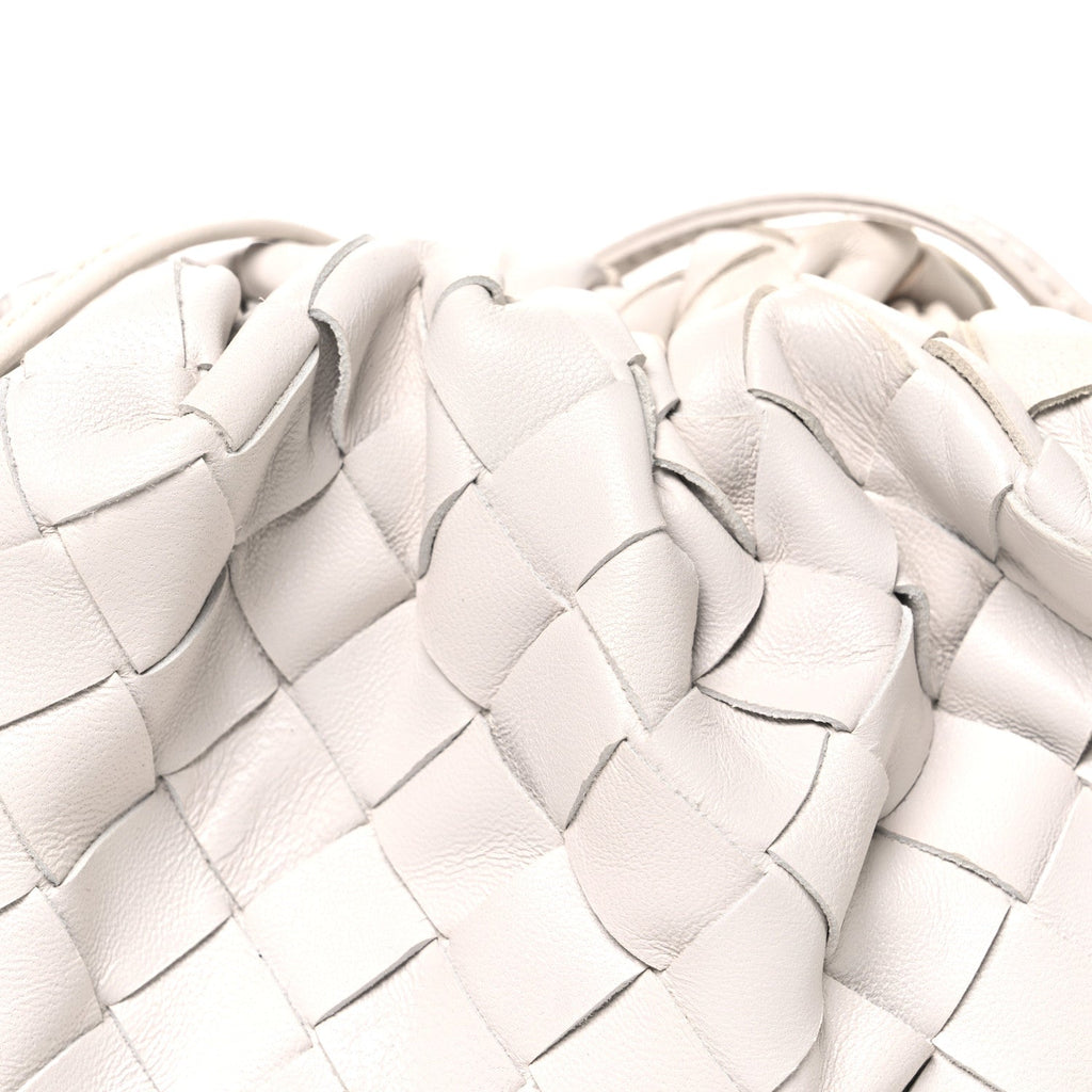 Nappa Intrecciato The Mini Pouch Chalk