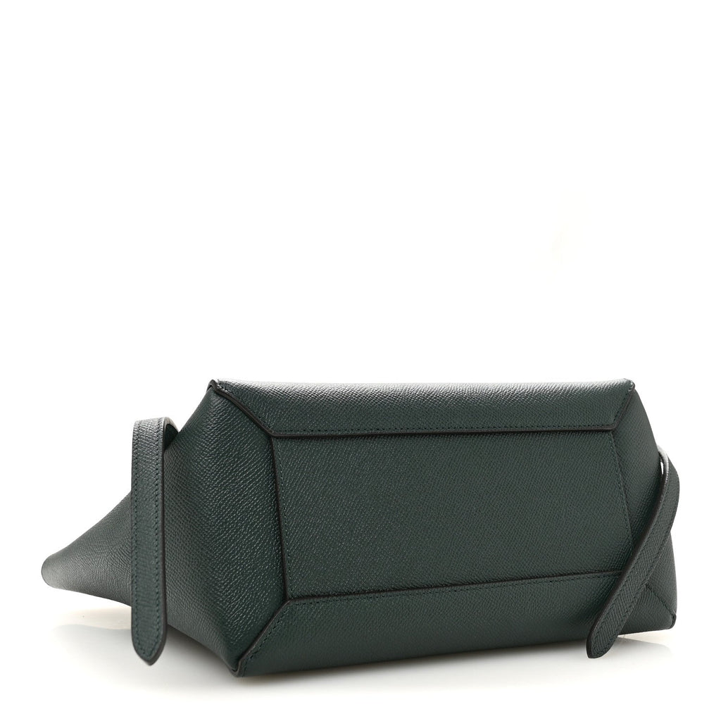Grained Calfskin Micro Belt Bag Amazone