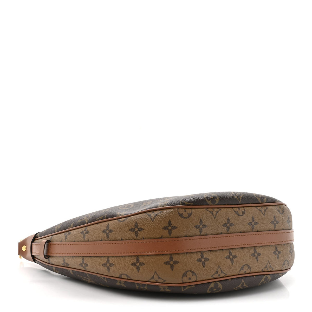 Reverse Monogram Loop Hobo