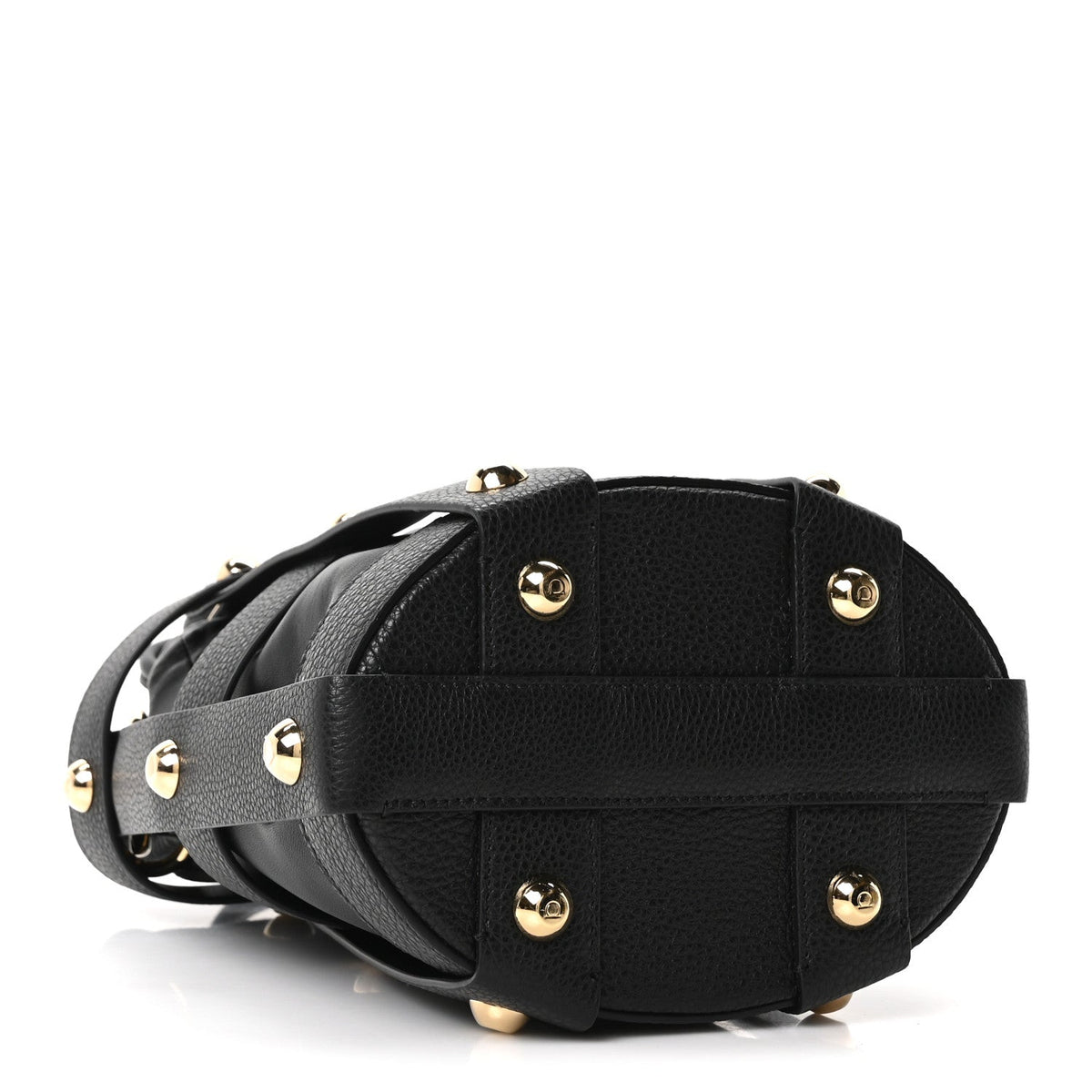 Calfskin Cage Bag Black