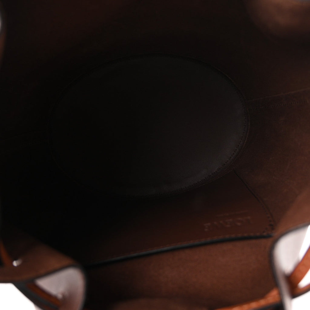 Calfskin Small Balloon Bucket Bag Hazelnut