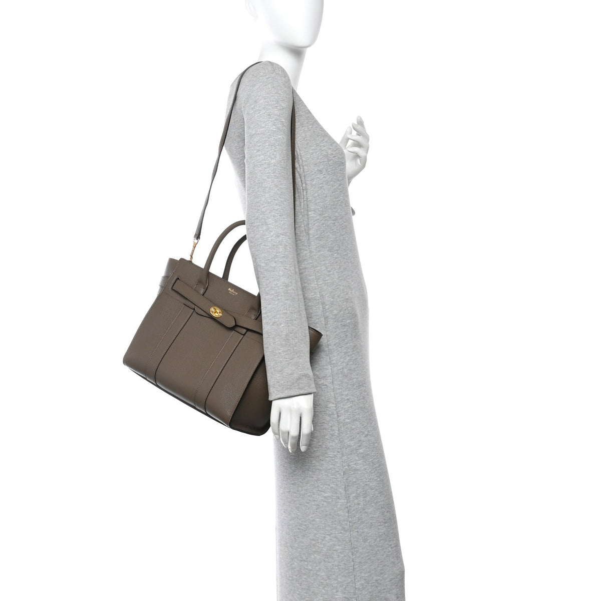 Classic Grain Small Zipped Bayswater Clay