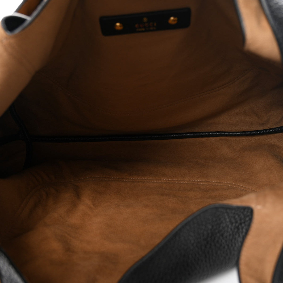 Grained Calfskin Softbit Maxi Shoulder Bag Black