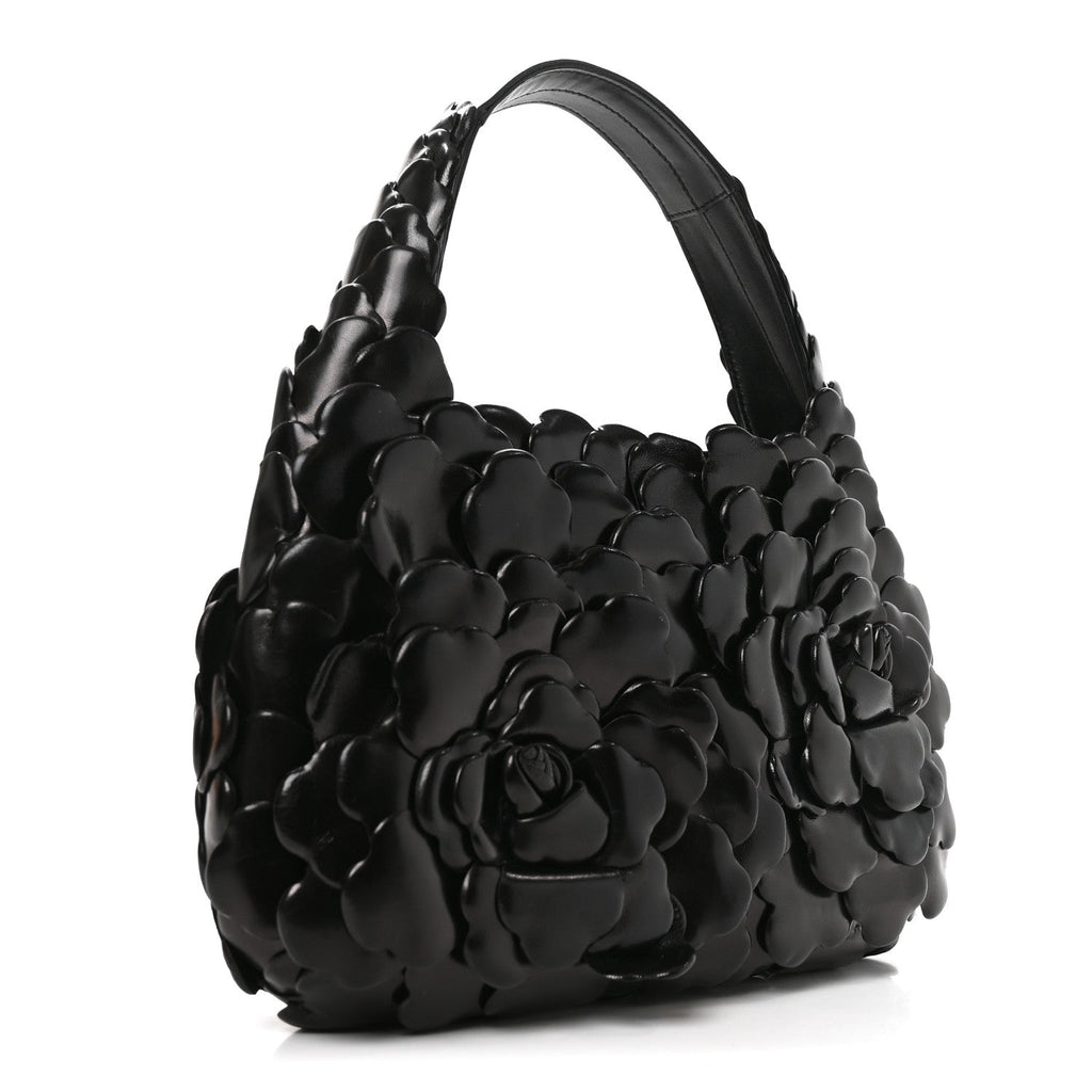 Nappa Atelier 03 Rose Edition Small Hobo Black