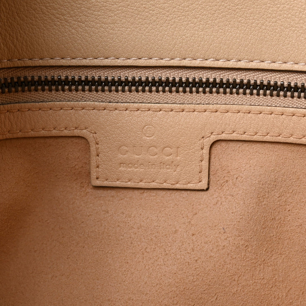 Calfskin Medium Diana Round Tote Bag Oatmeal