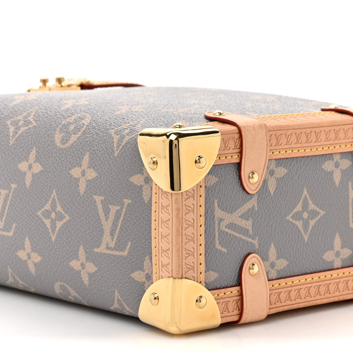 Monogram Side Trunk MM Trianon Gray