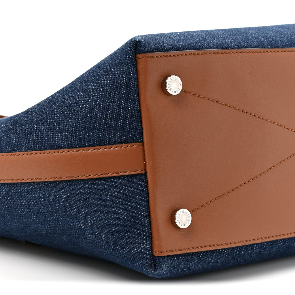 Denim Logo Tote Blue