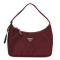 Tessuto Nylon Mini Re-Edition 2000 Bag Granato