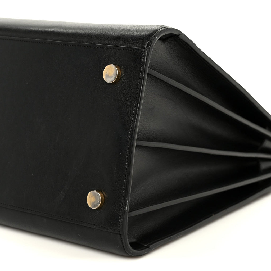 Calfskin Large Sac De Jour Carryall Black