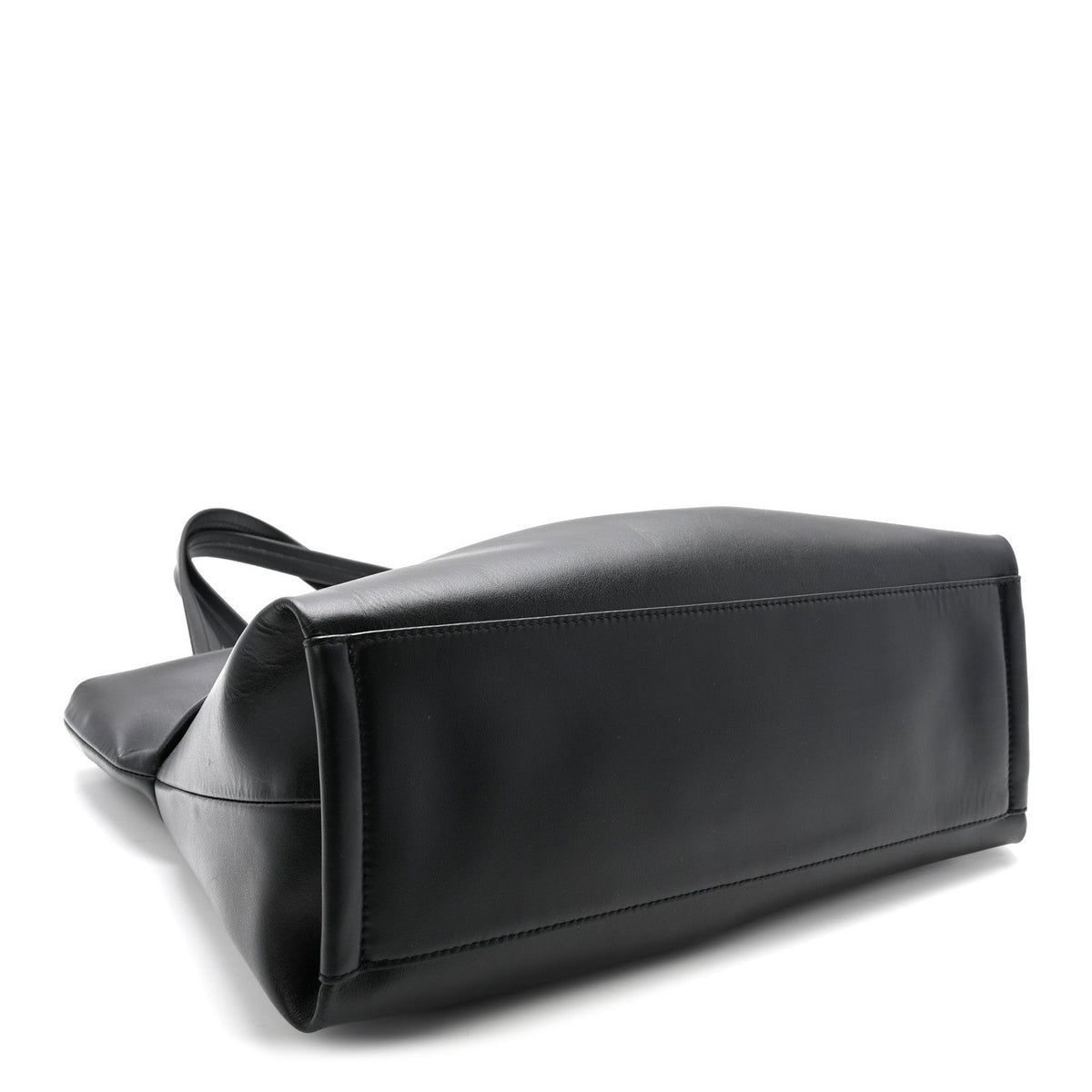 Calfskin Judy East West Tote Black