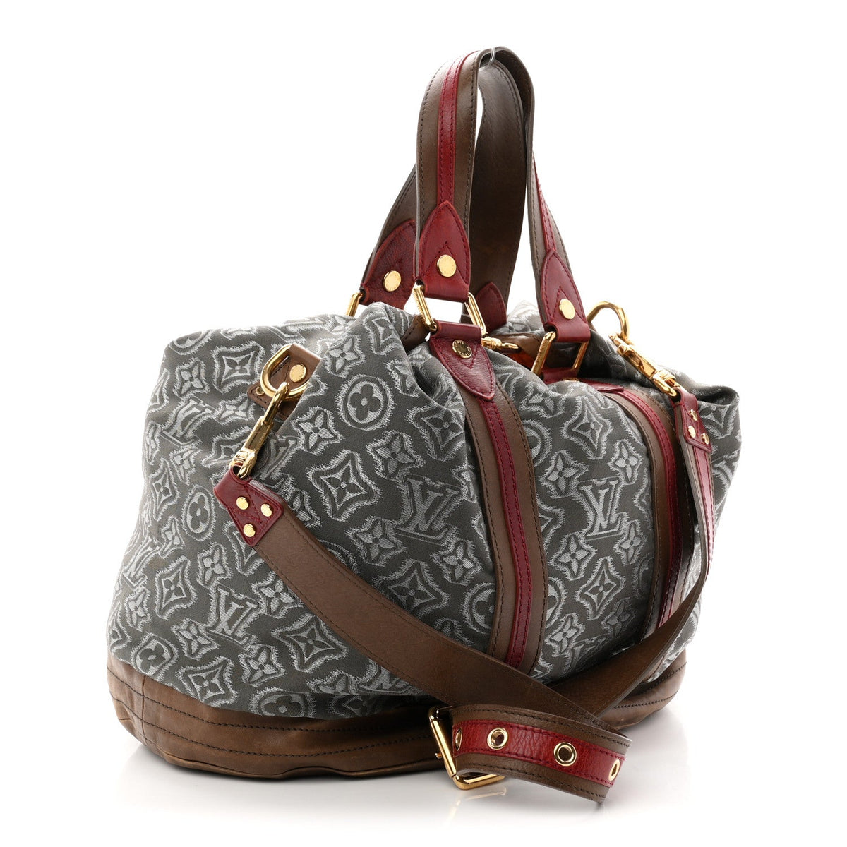 Jacquard Monogram Fabric Aviator Kaki