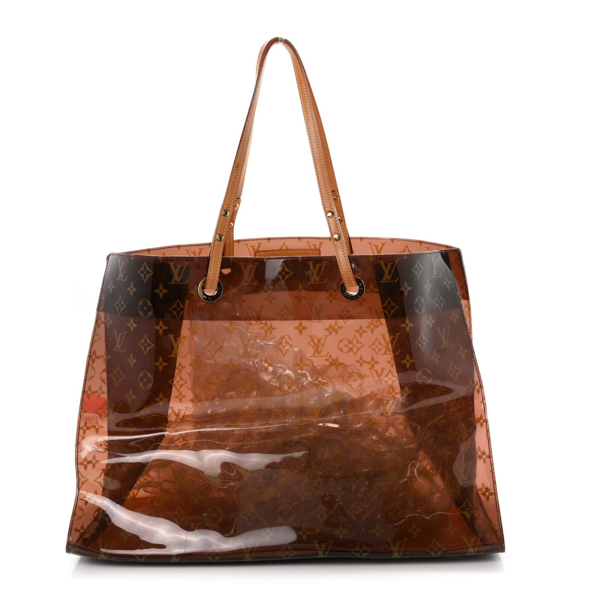 Vinyl Monogram Ambre Sac Cabas GM