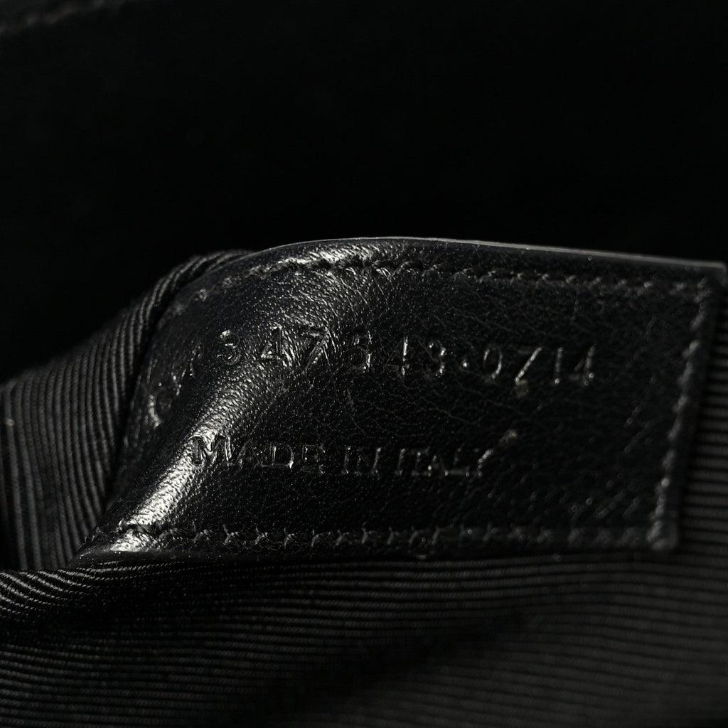 Calfskin Large Sac De Jour Carryall Black