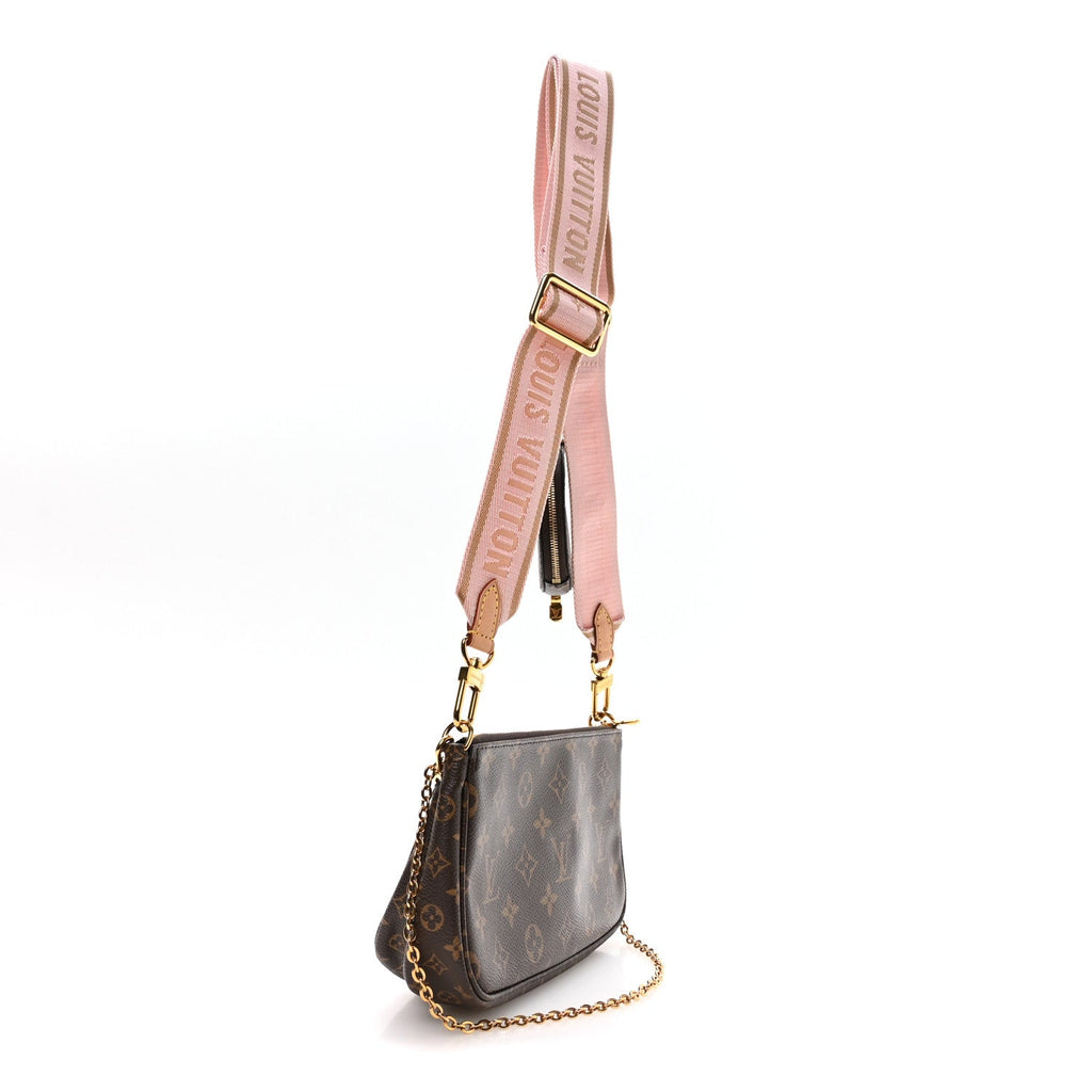 Monogram Multi Pochette Accessories Rose Clair