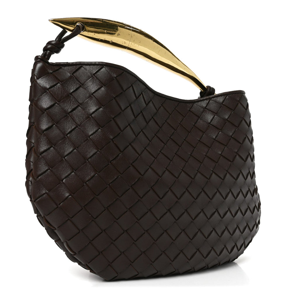 Nappa Intrecciato Sardine Bag Bitter Chocolate