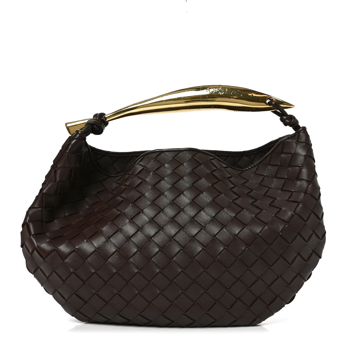 Nappa Intrecciato Sardine Bag Bitter Chocolate