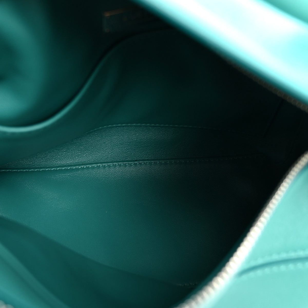 Nappa Lambskin Small Featherlight Puzzle Bag Aquamarine