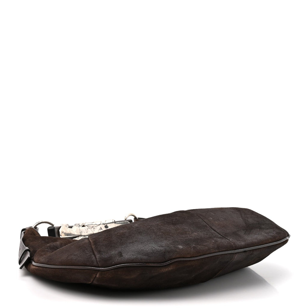 Suede Mombasa Hobo Brown