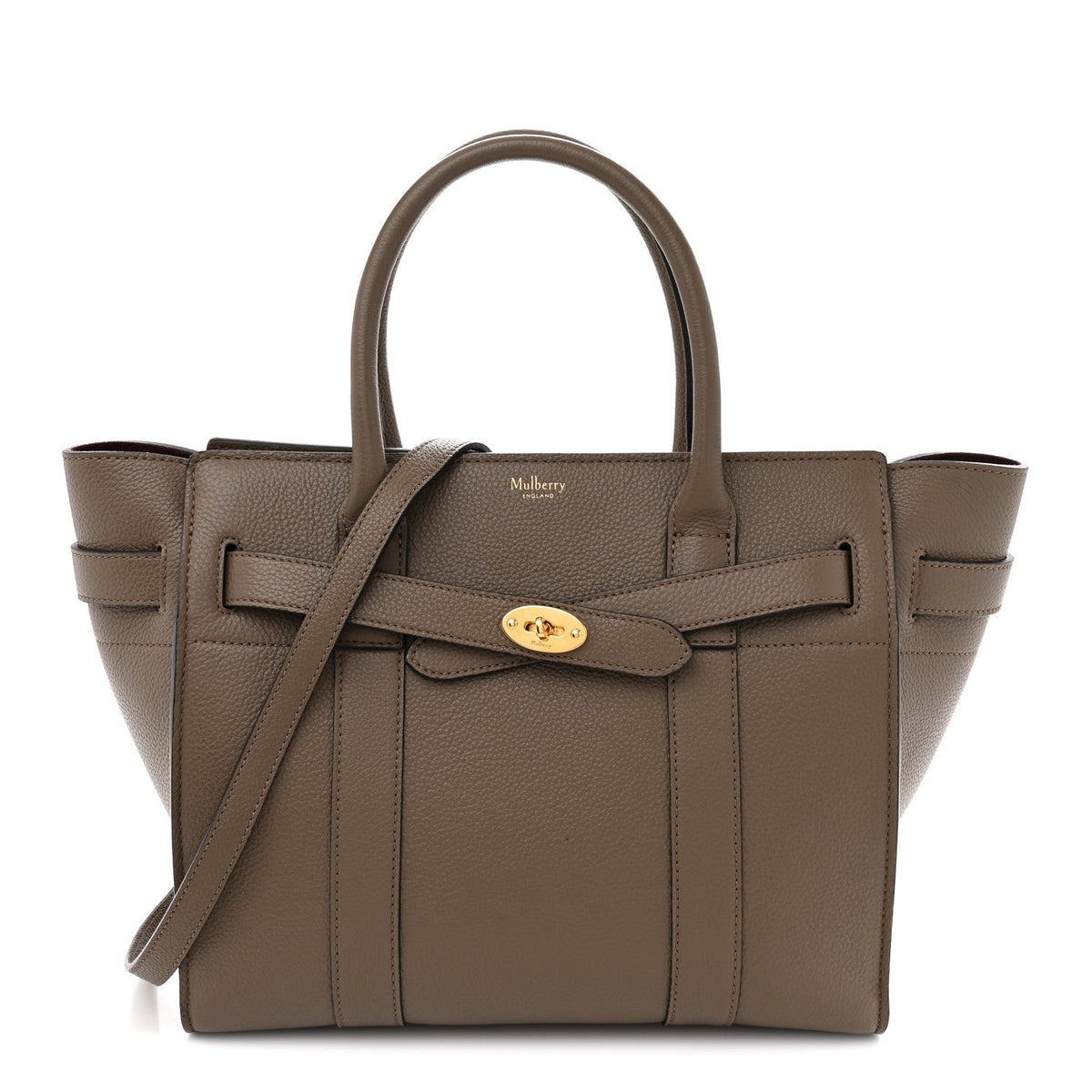 Classic Grain Small Zipped Bayswater Clay