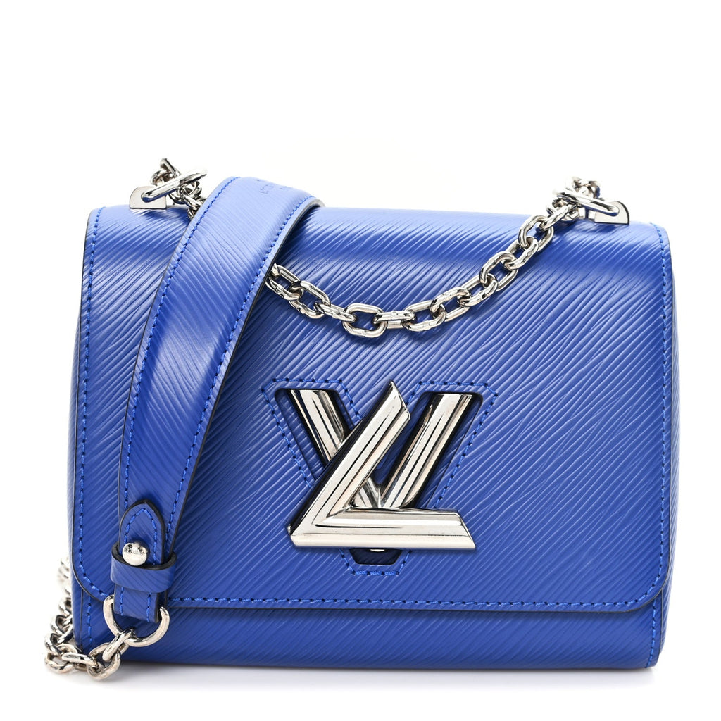 Epi Twist Shoulder Bag PM Blueberry