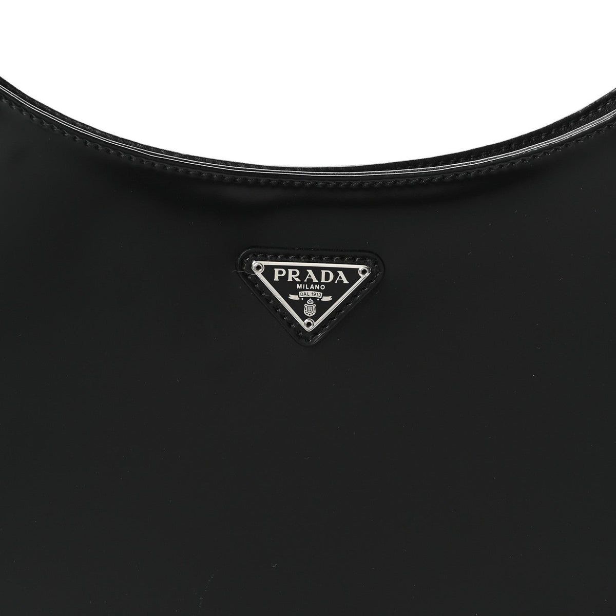 Spazzolato Cleo Shoulder Bag Black