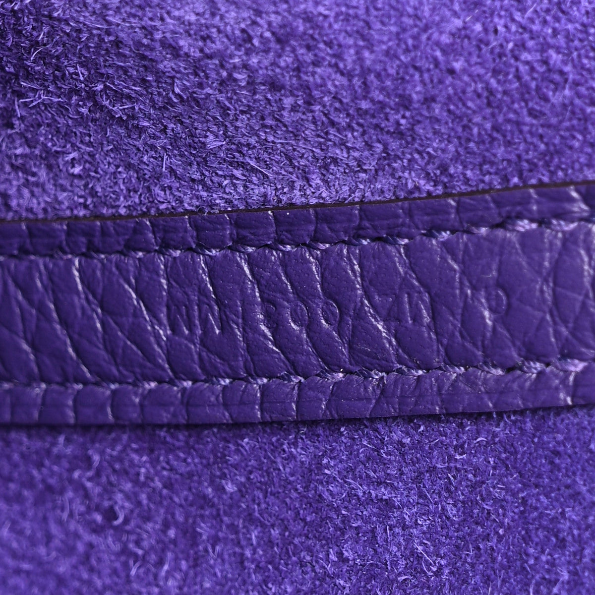 Taurillon Clemence Picotin Lock 18 PM Purple