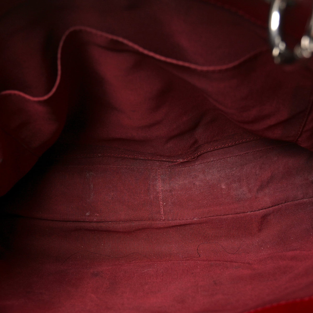 Caviar Quilted Grand Shopping Tote GST Red