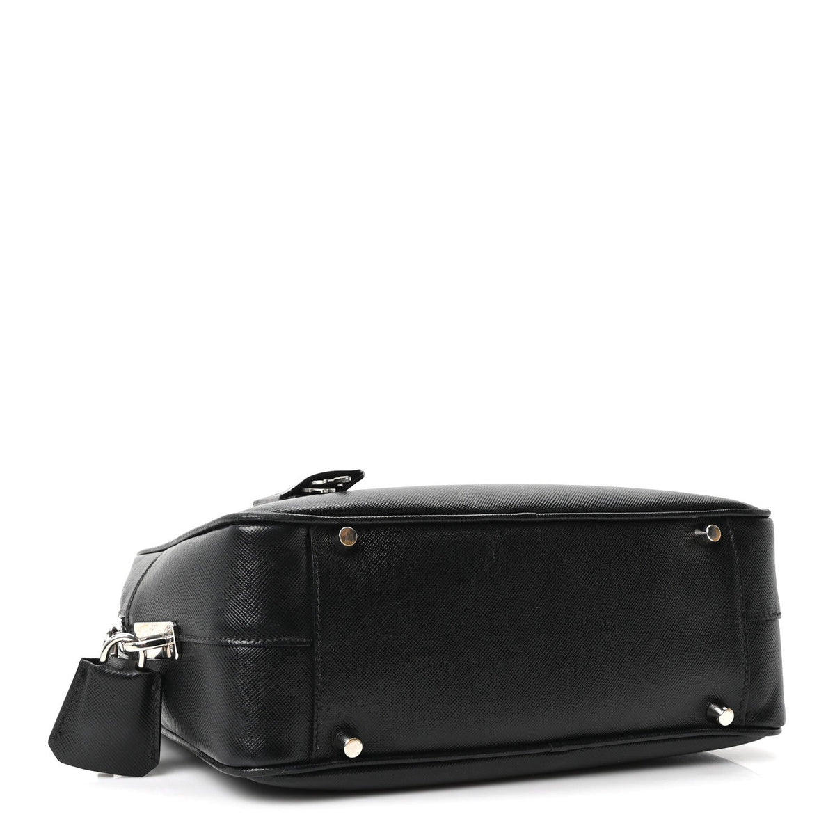 Saffiano Vitello Bauletto Black