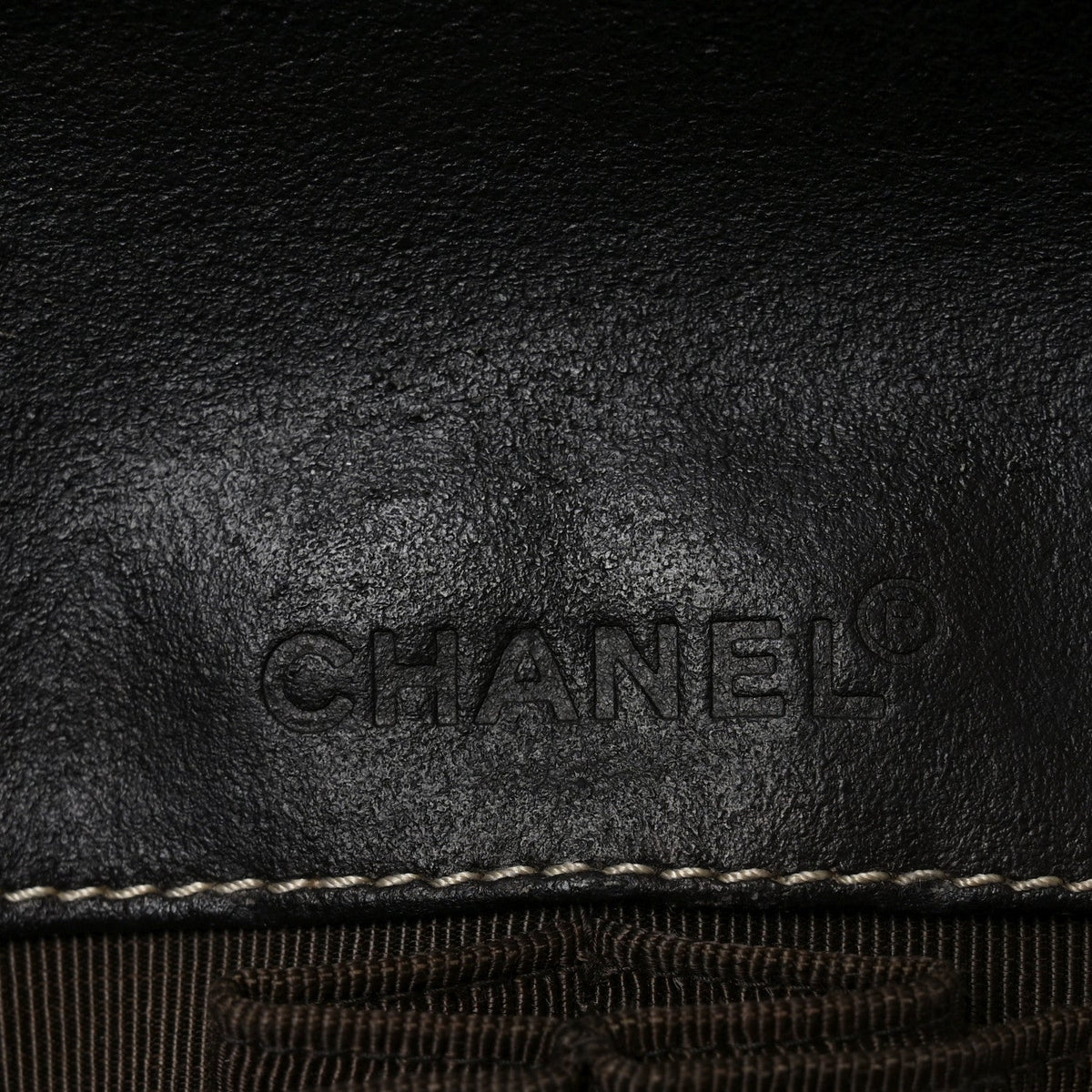 Denim Chocolate Bar Quilted East West Flap