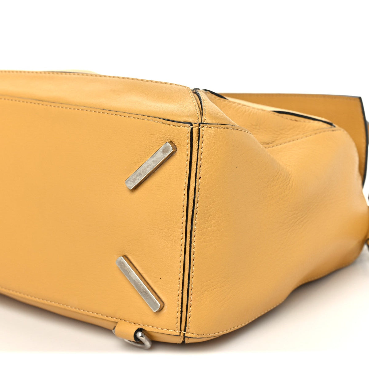 Calfskin Medium Puzzle Bag Yellow